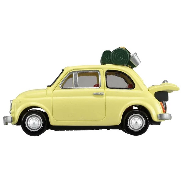 05 Lupin III: The Castle of Cagliostro Fiat 500 Takara Tomy Auto a Escala Diecast - Imagen 3