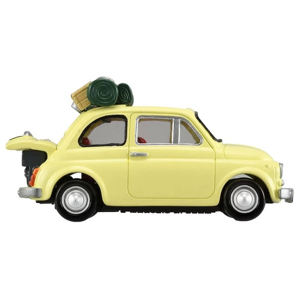 05 Lupin III: The Castle of Cagliostro Fiat 500 Takara Tomy Auto a Escala Diecast - Imagen 4