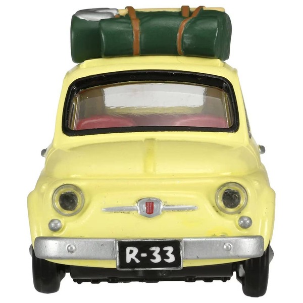 05 Lupin III: The Castle of Cagliostro Fiat 500 Takara Tomy Auto a Escala Diecast - Imagen 5