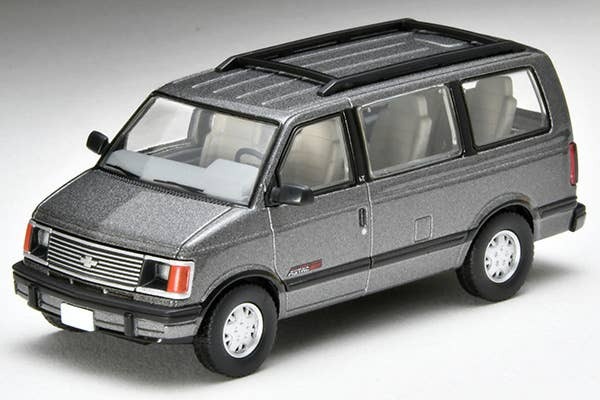 LV-N325a Chevrolet Astro LT AWD (Gray) 1994 Tomytec Auto a Escala Diecast - Imagen 2