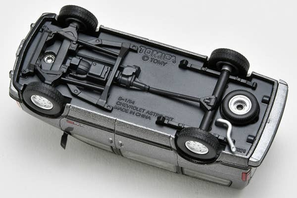 LV-N325a Chevrolet Astro LT AWD (Gray) 1994 Tomytec Auto a Escala Diecast - Imagen 9