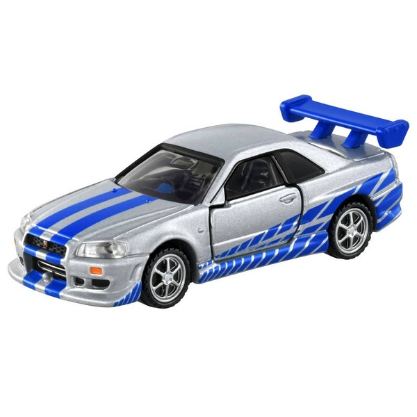 08 The Fast and Furious BNR34 SKYLINE GT-R Takara Tomy Auto a Escala Diecast - Imagen 2