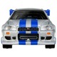 08 The Fast and Furious BNR34 SKYLINE GT-R Takara Tomy Auto a Escala Diecast miniatura 4
