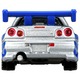 08 The Fast and Furious BNR34 SKYLINE GT-R Takara Tomy Auto a Escala Diecast miniatura 5