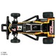 RC Buggy Hornet Takara Tomy Auto a Escala Diecast miniatura 3