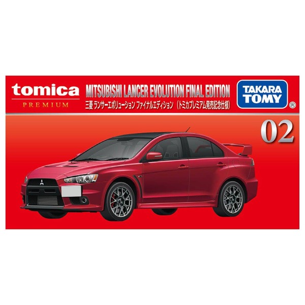02 Mitsubishi Lancer Evolution Final Edition (Release Commemoration Specification) Takara Tomy Auto a Escala Diecast - Imagen 5