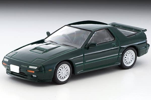 The Era of Japanese Cars Vol.14 Mazda Savanna RX-7 Infinite (Green) Caja Dañada Tomytec Auto a Escala Diecast - Imagen 2