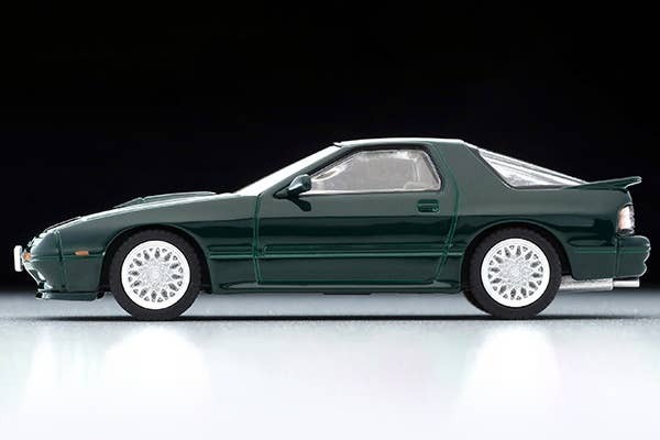 The Era of Japanese Cars Vol.14 Mazda Savanna RX-7 Infinite (Green) Caja Dañada Tomytec Auto a Escala Diecast - Imagen 6