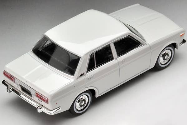 TLV-Mr. K Vol.2 Datsun 510 (White) Tomytec Auto a Escala Diecast - Imagen 4