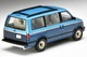 LV-N325b Chevrolet Astro LT AWD (Light Blue / Navy Blue) 1994 Model Tomytec Auto a Escala Diecast miniatura 3