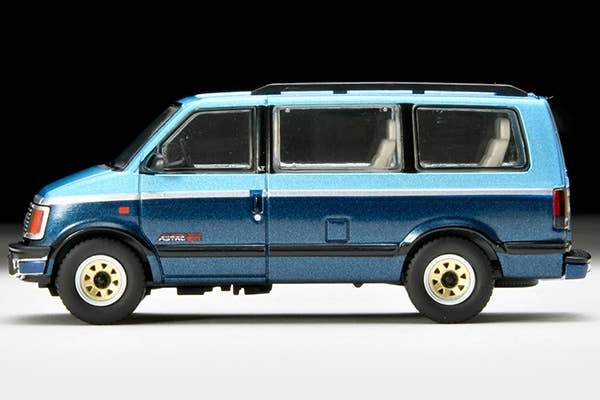 LV-N325b Chevrolet Astro LT AWD (Light Blue / Navy Blue) 1994 Model Tomytec Auto a Escala Diecast - Imagen 4