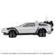 11 Back to the Future Part 2 Time Machine Takara Tomy Auto a Escala Diecast miniatura 3