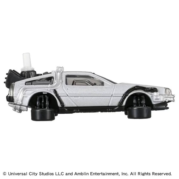 11 Back to the Future Part 2 Time Machine Takara Tomy Auto a Escala Diecast - Imagen 4