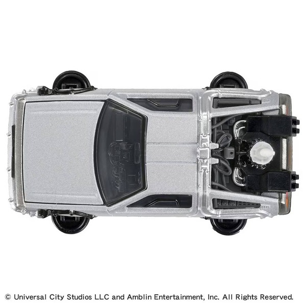 11 Back to the Future Part 2 Time Machine Takara Tomy Auto a Escala Diecast - Imagen 5