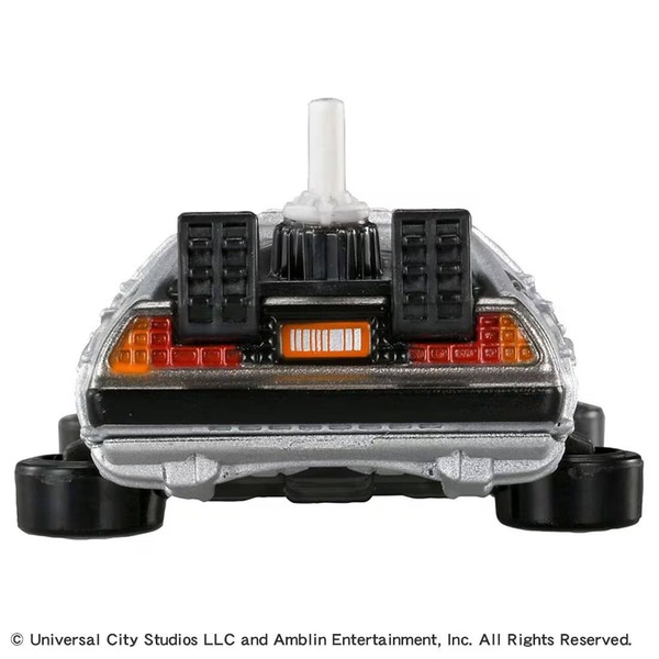 11 Back to the Future Part 2 Time Machine Takara Tomy Auto a Escala Diecast - Imagen 7