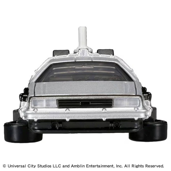 11 Back to the Future Part 2 Time Machine Takara Tomy Auto a Escala Diecast - Imagen 8