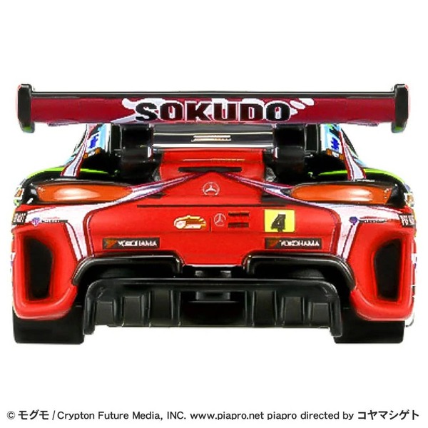 Good Smile Hatsune Miku AMG 2024Ver. Takara Tomy Auto a Escala Diecast - Imagen 5