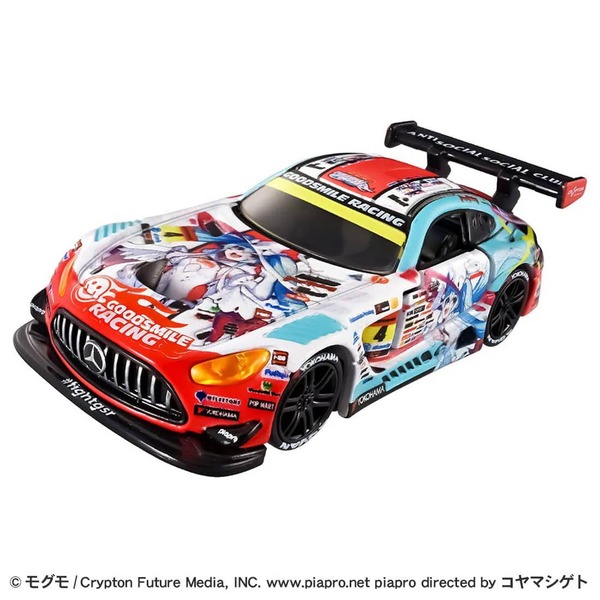 Good Smile Hatsune Miku AMG 2024Ver. Takara Tomy Auto a Escala Diecast - Imagen 7