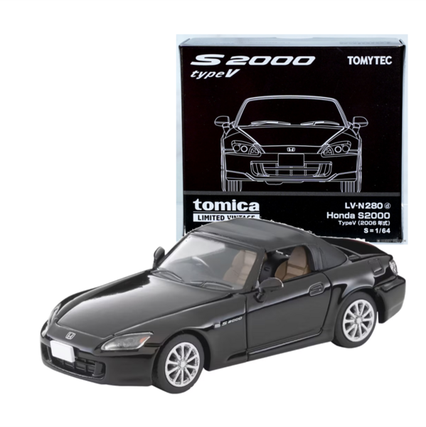 LV-N280d Honda S2000 TypeV 2006 (Dark Red) Tomytec Auto a Escala Diecast