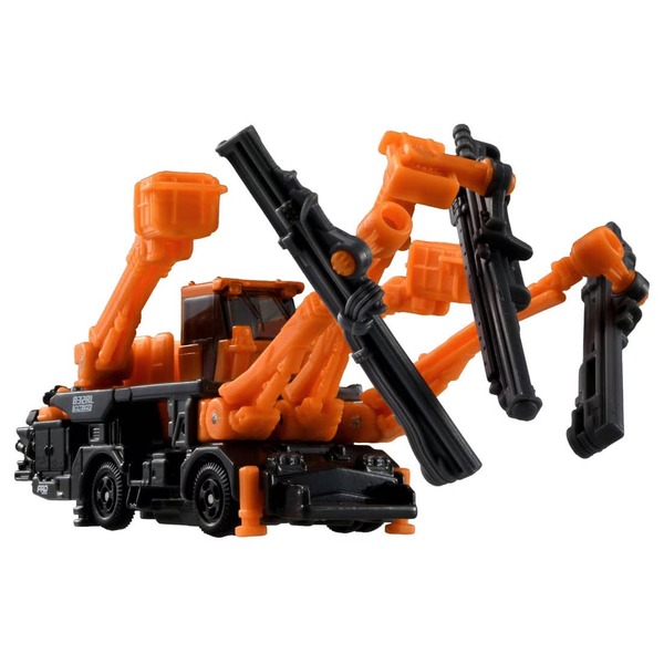 136 Furukawa Rock Drill Boltinger (B32RL) Takara Tomy Auto a Escala Diecast - Imagen 3