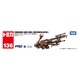136 Furukawa Rock Drill Boltinger (B32RL) Takara Tomy Auto a Escala Diecast miniatura 6