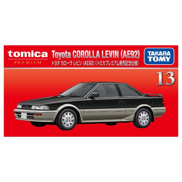 13 Toyota Corolla Levin (AE92) (Tomica Premium Launch Commemorative Edition) Takara Tomy Auto a Escala Diecast - Imagen 5
