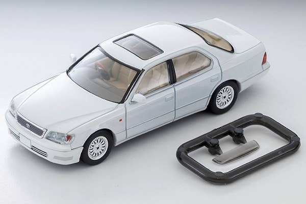 LV-N356c Toyota Celsior C Spec 10th Anniversary Edition (White) Tomytec Auto a Escala Diecast - Imagen 9