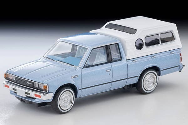 LV-N374a Nissan Truck King Cab (Blue Mist) North American Model Tomytec Auto a Escala Diecast