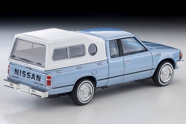 LV-N374a Nissan Truck King Cab (Blue Mist) North American Model Tomytec Auto a Escala Diecast - Imagen 2