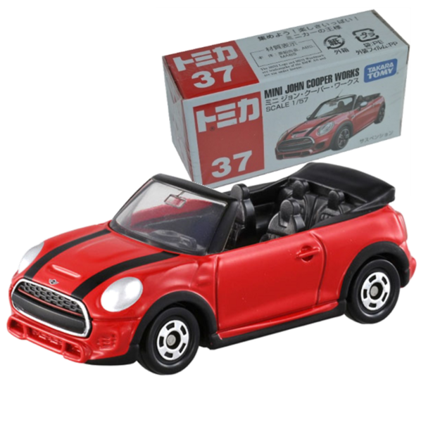 037 Mini John Cooper Works Takara Tomy Auto a Escala Diecast