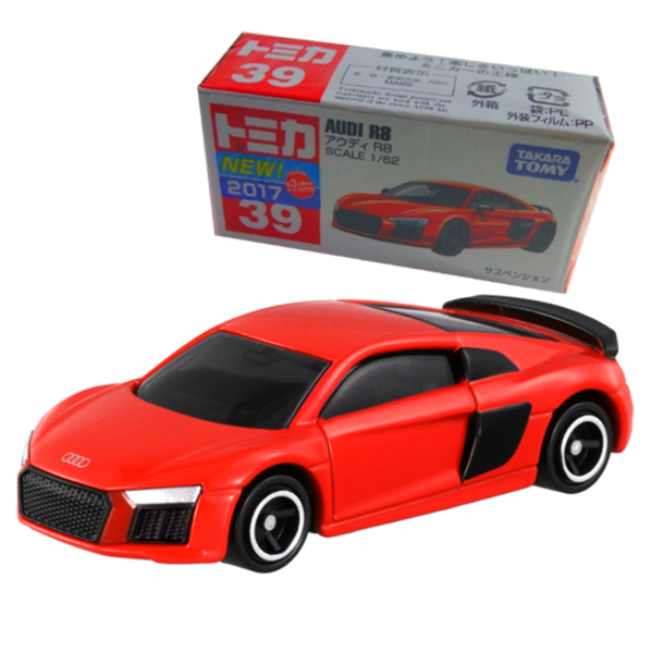 039 Audi R8 Takara Tomy Auto a Escala Diecast