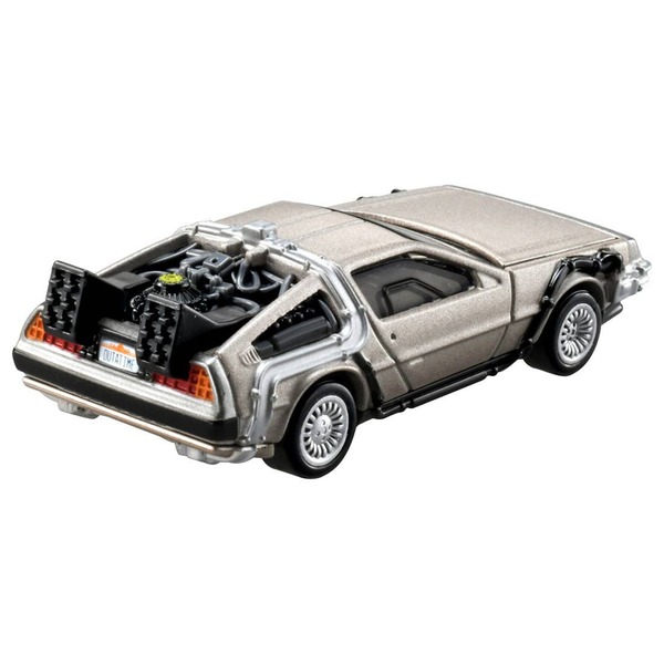 07 Back To The Future DeLorean (Time Machine) Takara Tomy Auto a Escala Diecast - Imagen 2