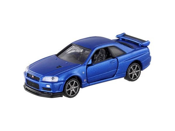 11 Nissan Skyline R34 GT-R V-SPEC II Nur. Takara Tomy Auto a Escala Diecast - Imagen 2