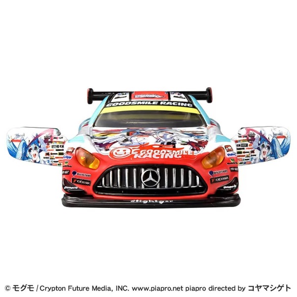 Good Smile Hatsune Miku AMG 2024Ver. Takara Tomy Auto a Escala Diecast - Imagen 2
