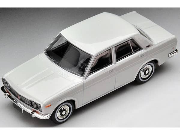 TLV-Mr. K Vol.2 Datsun 510 (White) Tomytec Auto a Escala Diecast - Imagen 2