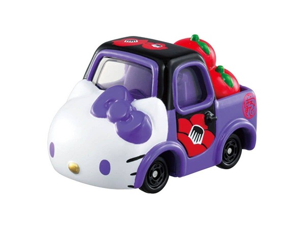 SP Hello Kitty Japanese (Tsubaki) Takara Tomy Auto a Escala Diecast - Imagen 2