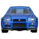 Nissan Skyline GT-R (R34) Takara Tomy Coleccionable miniatura 3
