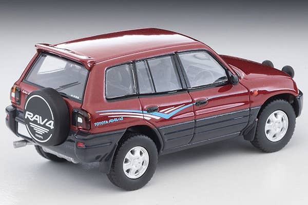 1/64 LV-N354a Toyota RAV4L V (Wine/Gray) 1995 Tomytec Coleccionable - Imagen 2