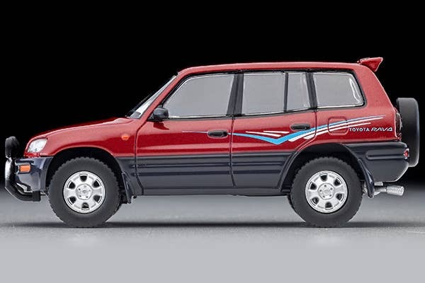 1/64 LV-N354a Toyota RAV4L V (Wine/Gray) 1995 Tomytec Coleccionable - Imagen 3