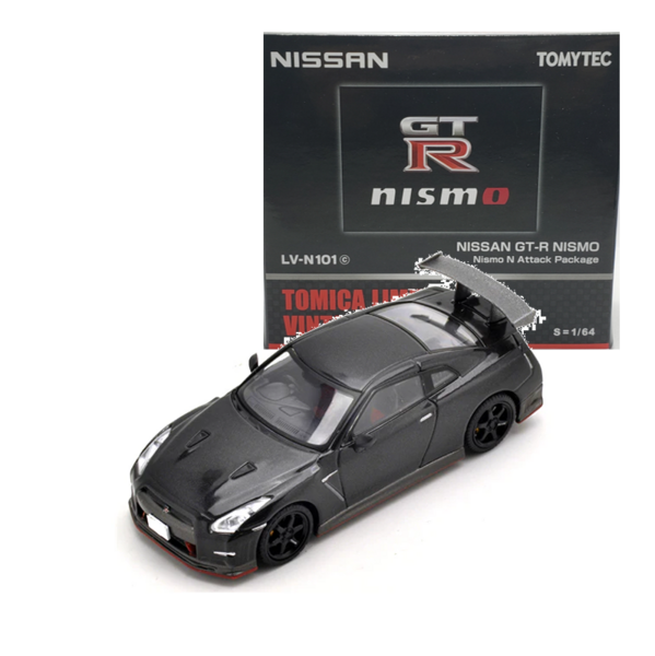 LV-N101c GT-R N Attack PKG (Black) Tomytec Auto a Escala Diecast