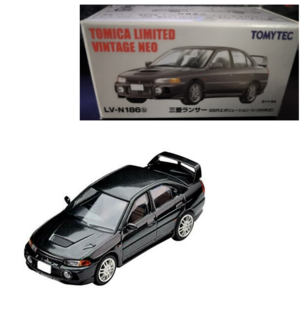 LV-N186B Lancer Evolution IV (Black)