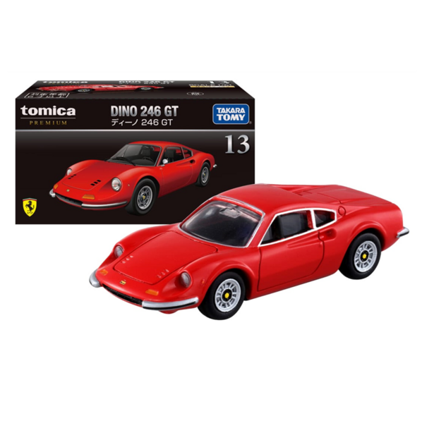 13 Dino 246GT Takara Tomy Auto a Escala Diecast