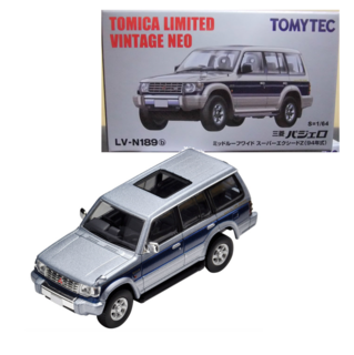 LV-N189b Pajero Super Exceed Z (Silver: Blue)