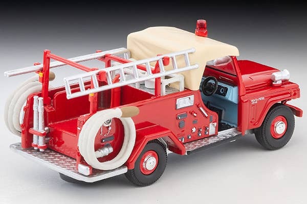 LV-31c Nissan Patrol Pump Fire Truck (with Figure) Tomytec Auto a Escala Diecast - Imagen 3