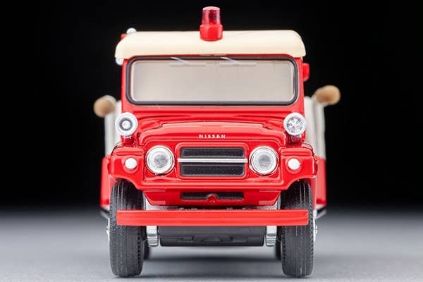 LV-31c Nissan Patrol Pump Fire Truck (with Figure) Tomytec Auto a Escala Diecast - Imagen 4