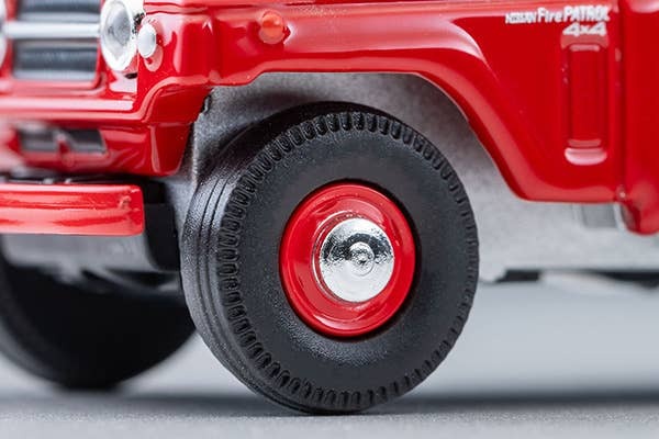 LV-31c Nissan Patrol Pump Fire Truck (with Figure) Tomytec Auto a Escala Diecast - Imagen 5