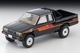 LV-N320a Datsun Truck 4WD King Cab AD (Black) Tomytec Coleccionable miniatura 3