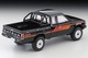 LV-N320a Datsun Truck 4WD King Cab AD (Black) Tomytec Coleccionable miniatura 4