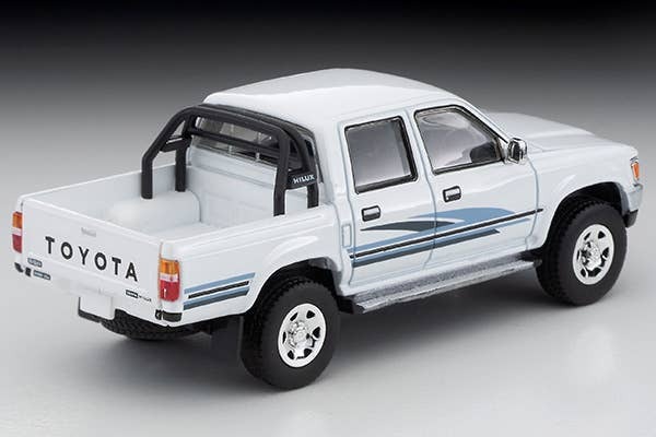 LV-N256b Toyota Hilux 4WD Pickup Double Cab SSR (White) 91 Tomytec Auto a Escala Diecast - Imagen 3