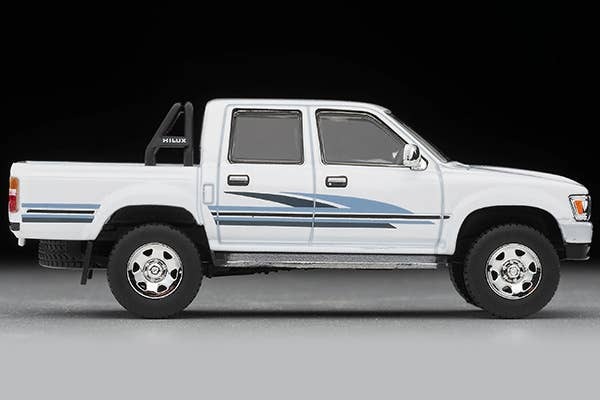 LV-N256b Toyota Hilux 4WD Pickup Double Cab SSR (White) 91 Tomytec Auto a Escala Diecast - Imagen 5